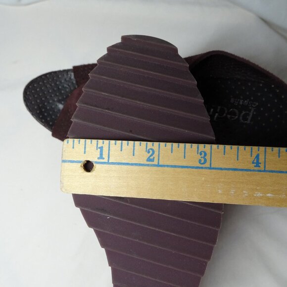 Pedro Garcia Espana Sueded Platform Wedge Sandals Shoes - Picture 13 of 13